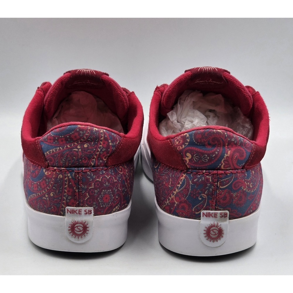 Nike Men's 12 SB Shane O'Neill Low Mystic Hibiscus Skateboarder Shoes DH7146-600 - Picture 10 of 12